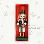 Дървена Играчка в кутия ОЛОВЕН ВОЙНИК коледна украса5