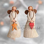 Коледна играчка украса ангелче
