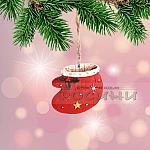 Коледна играчка за закачане на елха различни видове4