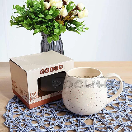 Чаша в кутия тумбеста COFFEE