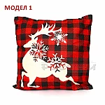 Декоративна Коледна калъфка за възглавница Merry Christmas6