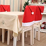 Комплект коледни калъфи за кухненски столове - 6 бр.1