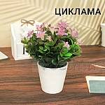 Декоративен букет Сайори в кашпа 19см3
