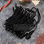 LED светещи лампички верига 10 метра 72 цветни светлини с флаш функция и кабел2