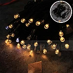 LED светещи лампички верига 10 метра 72 светлини с флаш функция и кабел