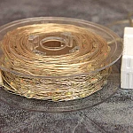 LED микро лампички 50 метра 500 мигащи цветни светлини с кабел5