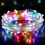 Соларни LED микро лампички 10м 100 светлини 8 режима6