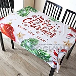 Коледна покривка Клонки Merry Christmas 140х180см