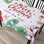 Коледна покривка Клонки Merry Christmas 140х220см