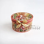 Подаръчен комплект коледна чаша с чинийка в кутия2