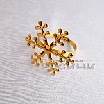 Пръстен за салфетки коледен Снежинки1