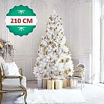 Коледна бяла елха 210 см3
