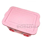 Кутия за играчки с колелца и картинки5