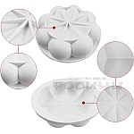 Силиконов молд за 3D торта, мус, кейк Цвете 15 см.4