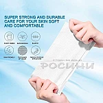 Сухи памучни кърпи за почистване 2 в 1 пакет от 60 бр.6