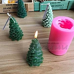 Коледен силиконов калъп за 3D елха8
