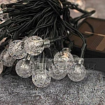 Соларни LED Лампи Мини крушки 5м 30 светлини5