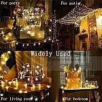 LED лампички за елха или декорация Звезда верига 20 светлини цветни7