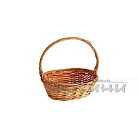 Кошница овал Бежова малка