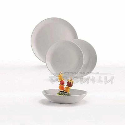 Luminarc Сервиз за хранене 18 части Diwali Granit
