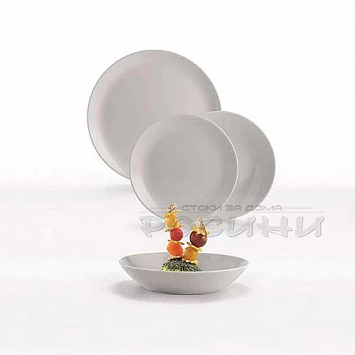 Luminarc Сервиз за хранене 18 части Diwali Granit