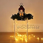 Декоративна сгъваема масичка Бяла6