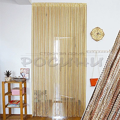 Ресни за врата,прозорец "Сребърна плетка" 95x200см.