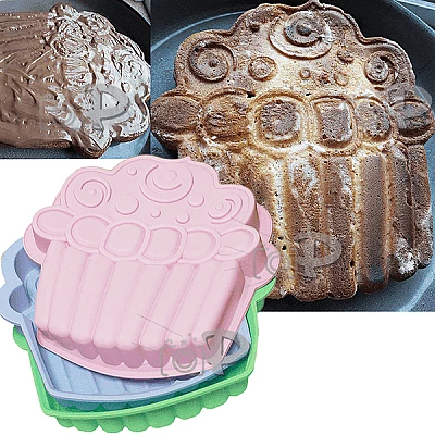Интересна форма за кекс,торта,сладкиш "Cake"/силиконова форма за печене на блатове