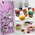 Хартиени форми за сладки/кошнички за бонбони 100бр1