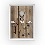 Кутия за ключове с три закачалки KEYS